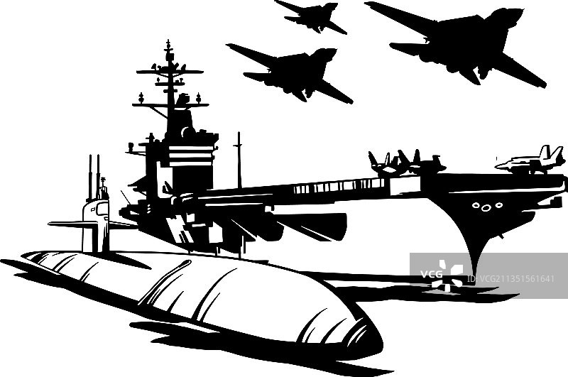 海军军舰舰载战斗机图片素材