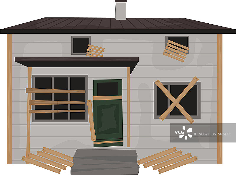 诡异房屋图片素材