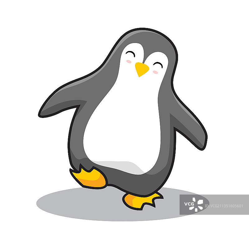 卡通企鹅可爱动物图片素材