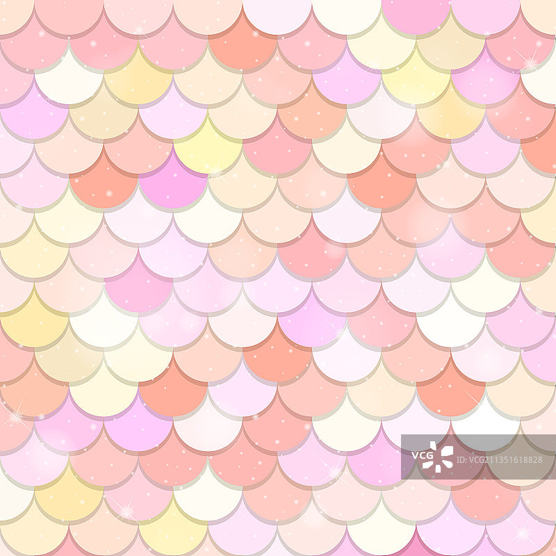 鱼鳞无缝图案背景图片素材