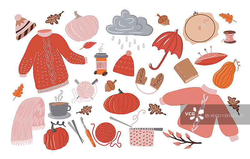 秋季温馨合集图片素材