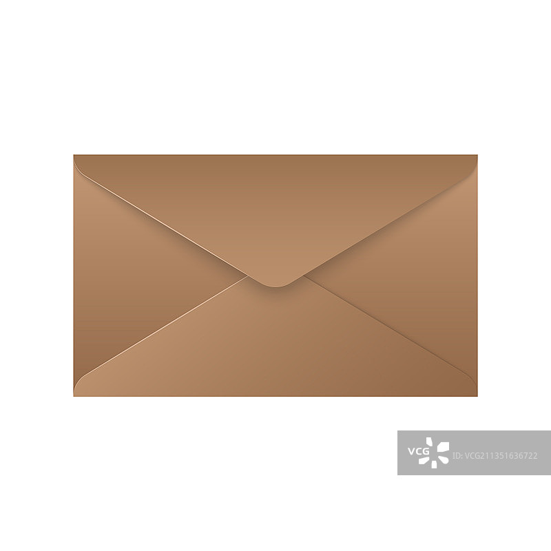 逼真的信封样机图片素材