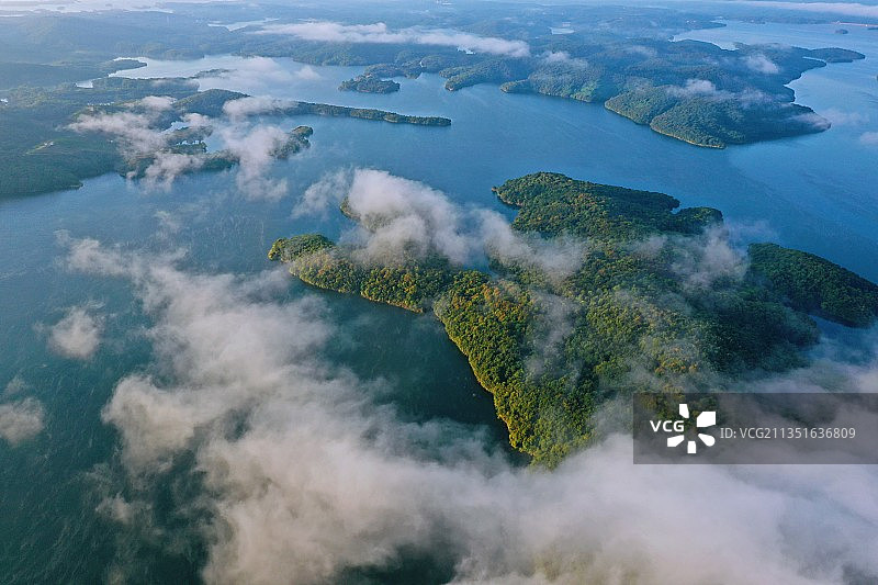 绿水青山 大美漳河图片素材