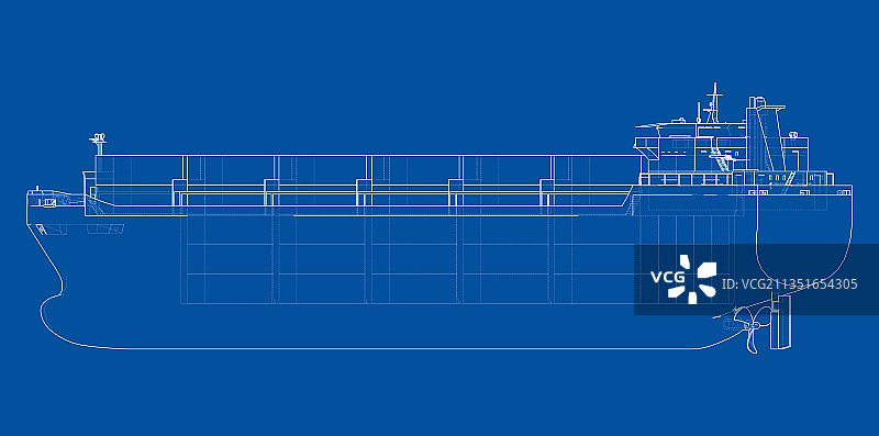 带有集装箱的货船图片素材