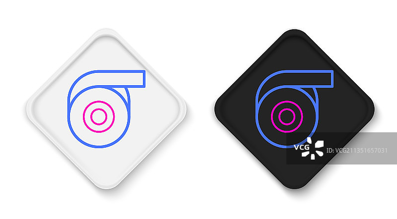 白色背景上的线条透明胶带图标图片素材