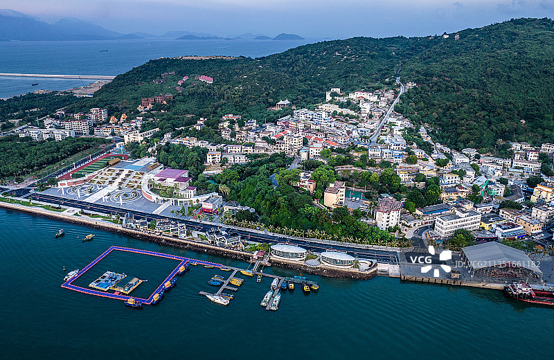 桂山岛桂海村图片素材