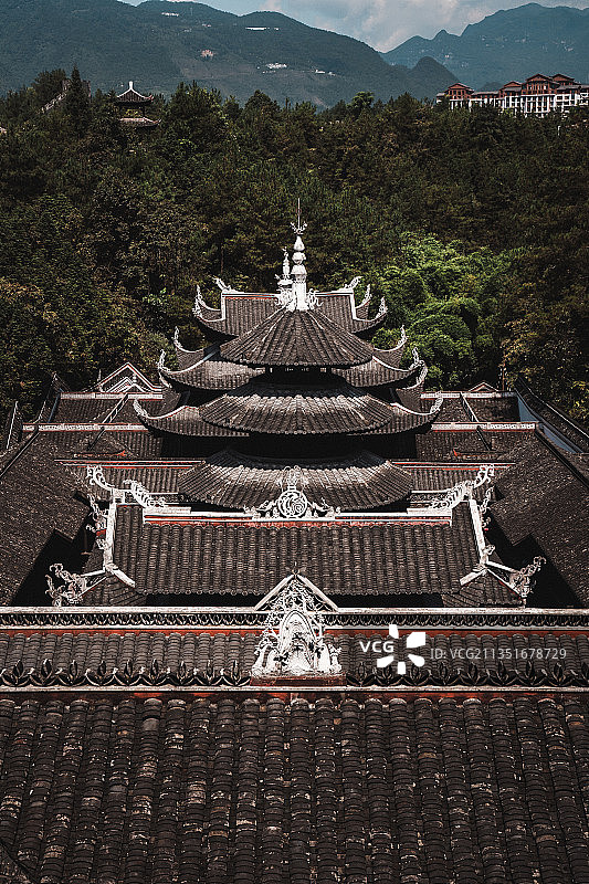 恩施土司城风景图片素材