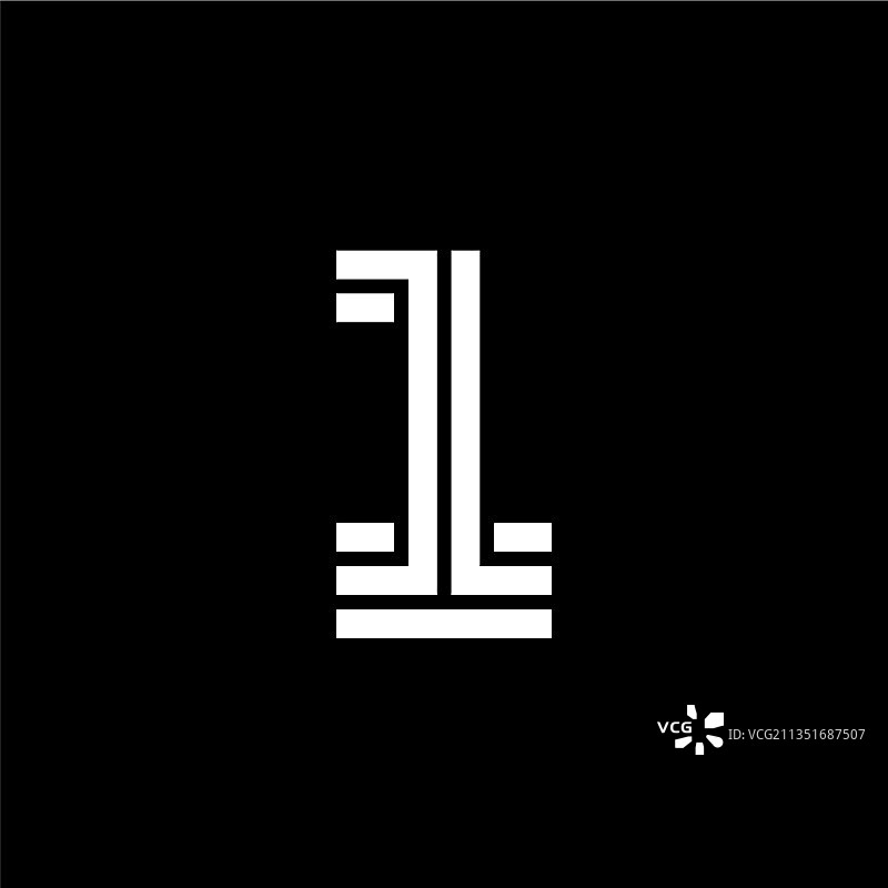 三线数字标志图片素材