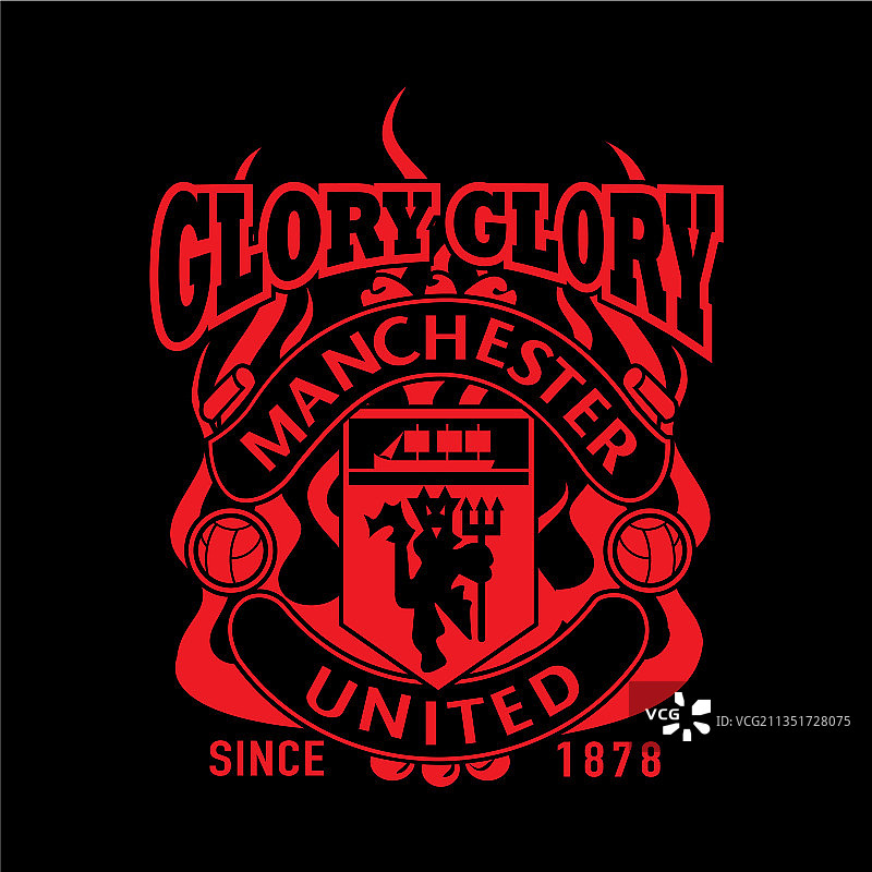 曼联队队歌图片素材