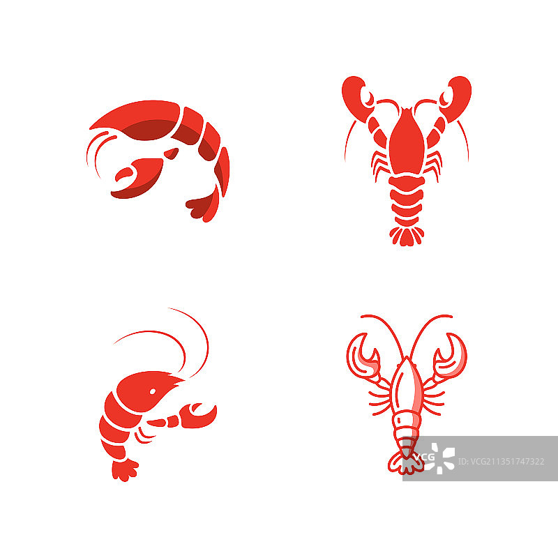 虾图标图片素材