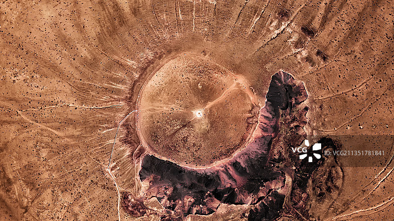 集宁火山图片素材