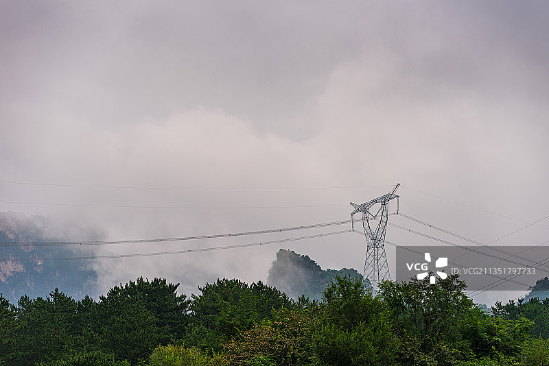 烟雨兴隆图片素材