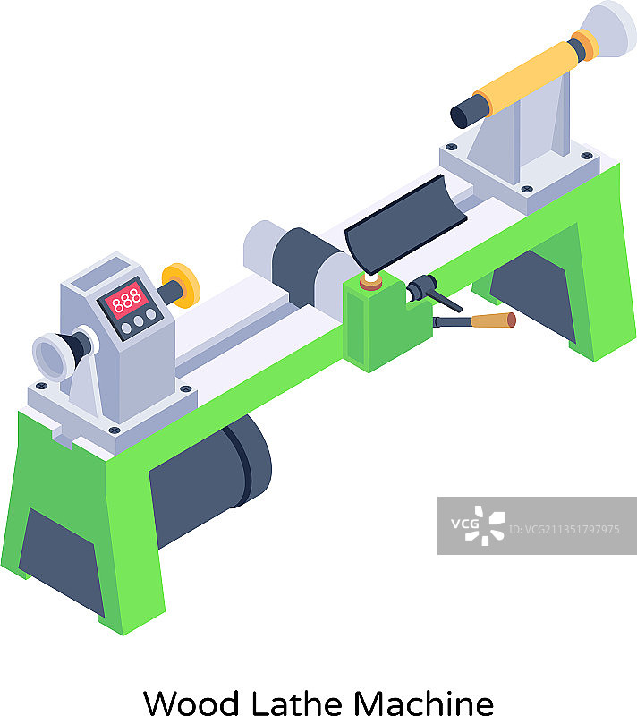 木工车床图片素材