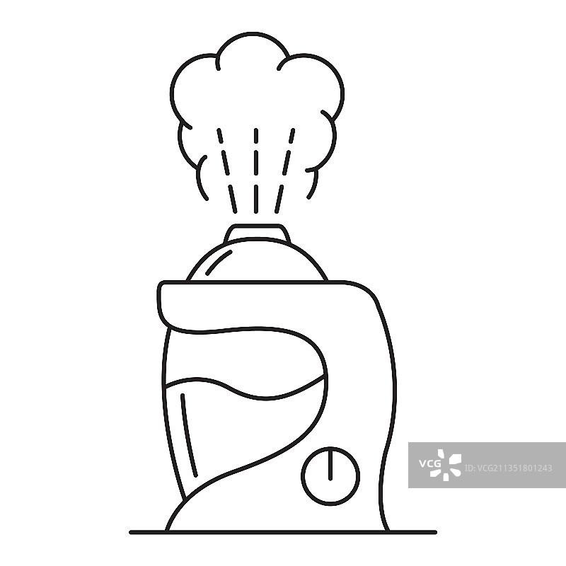 空气加湿器香薰精油超声波图标图片素材