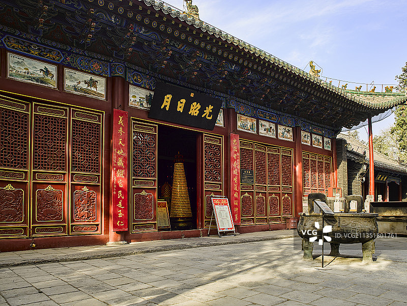河南省洛阳市关林庙春秋殿图片素材