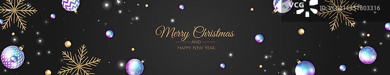 圣诞节促销banner模板图片素材