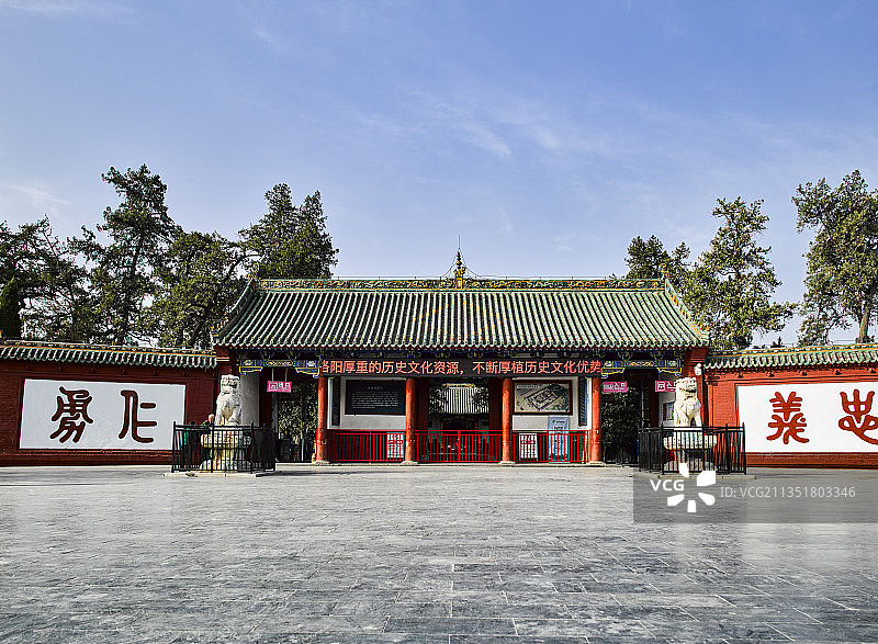 河南省洛阳市关林庙山门图片素材