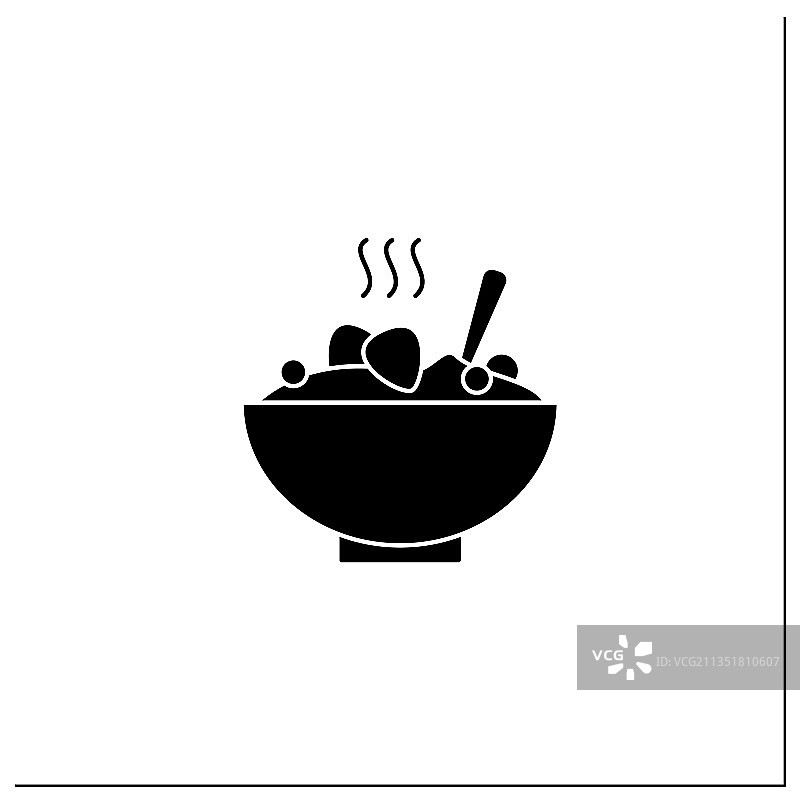 粥碗标志图标图片素材