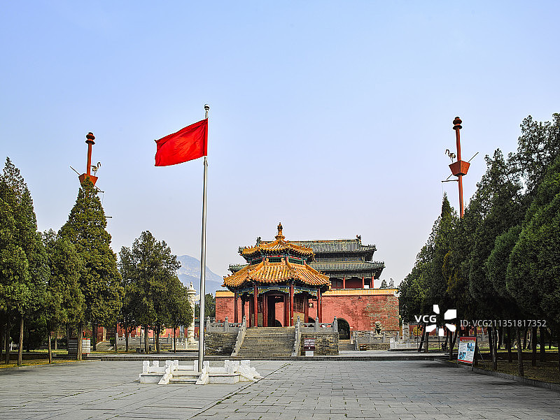 河南省郑州市登封市中岳庙图片素材