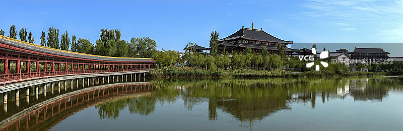 宁夏灵武市西湖公园图片素材