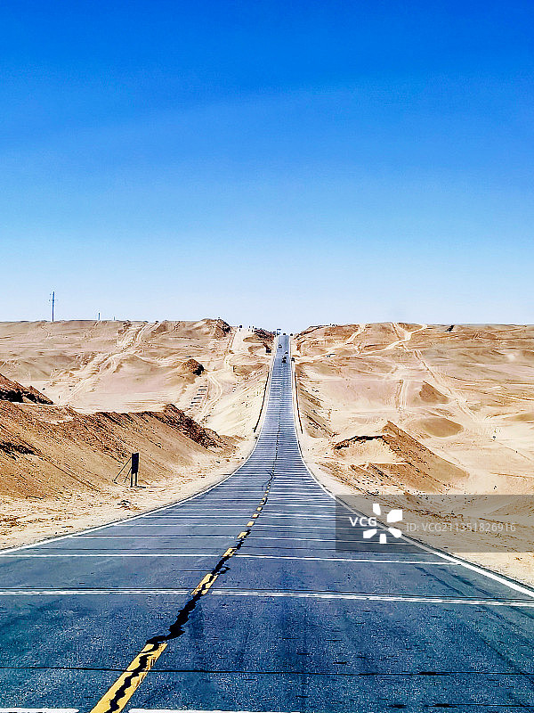 U型公路图片素材