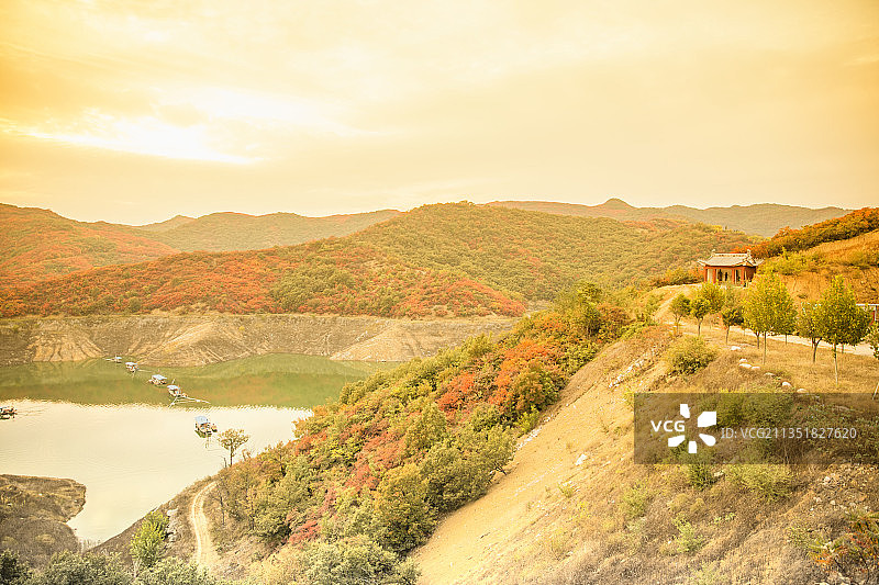 河南省济源市黄河三峡风景区图片素材