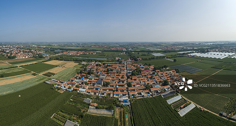 淄博临淄乡村风光图片素材