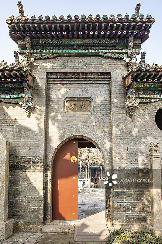 山东省聊城市聊城古城山陕会馆图片素材