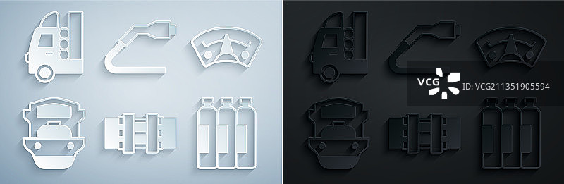 金属管道、阀门、电机、燃气表和油表合集图片素材