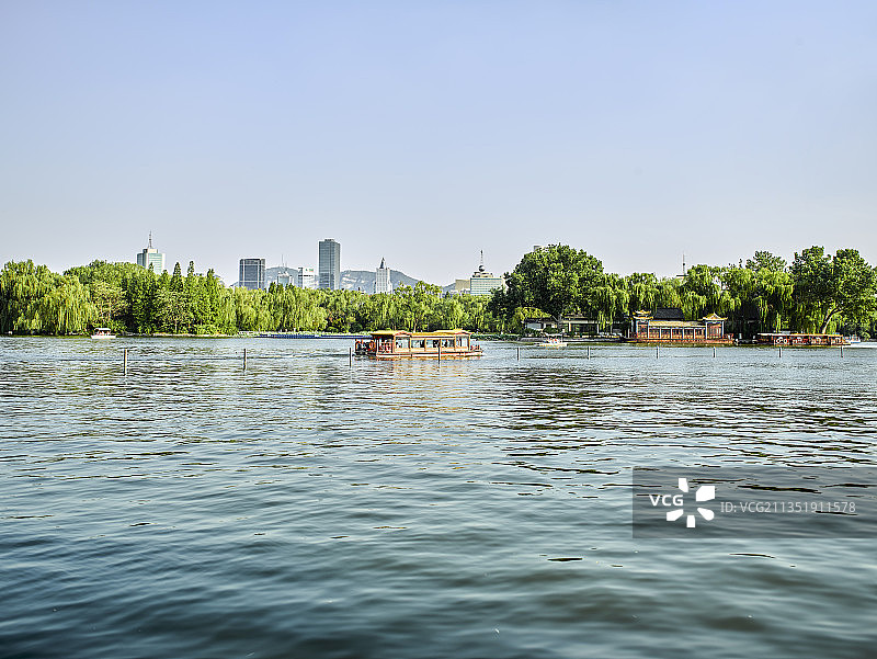 山东省济南市大明湖风景区图片素材