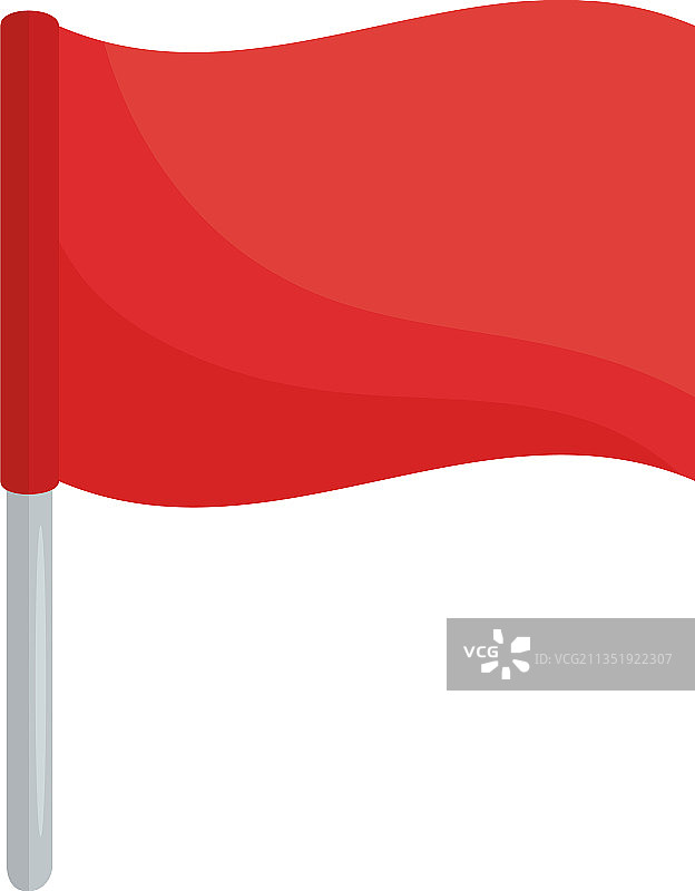 飘扬的红旗图片素材