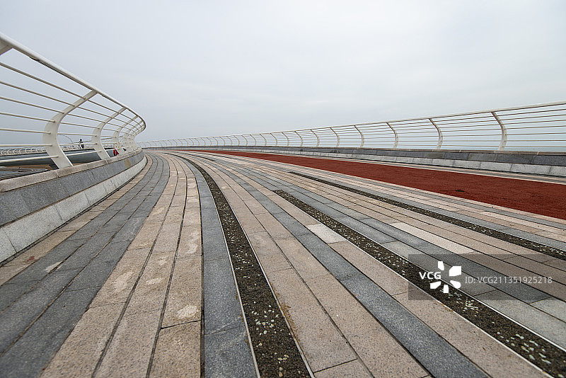 跨海桥桥面图片素材