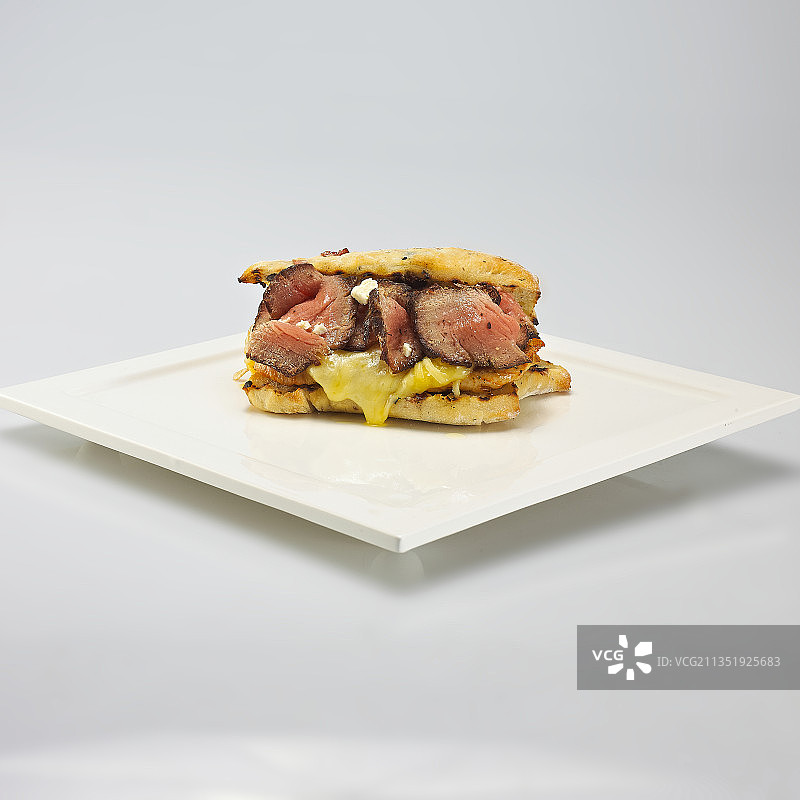 烤肉汉堡图片素材