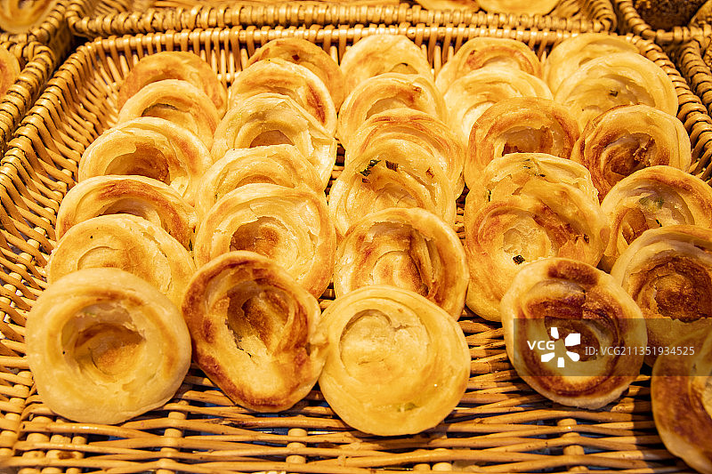 山东省济南市芙蓉街油旋图片素材