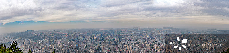 兰州市全景图图片素材