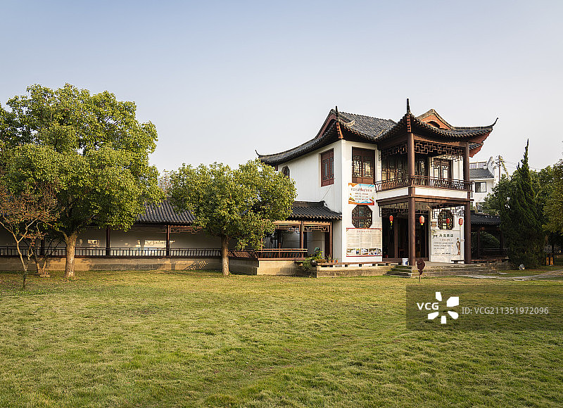 安徽省马鞍山市当涂县太白镇李白墓园图片素材