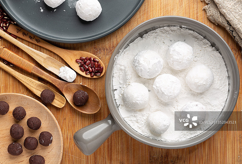 手工汤圆图片素材