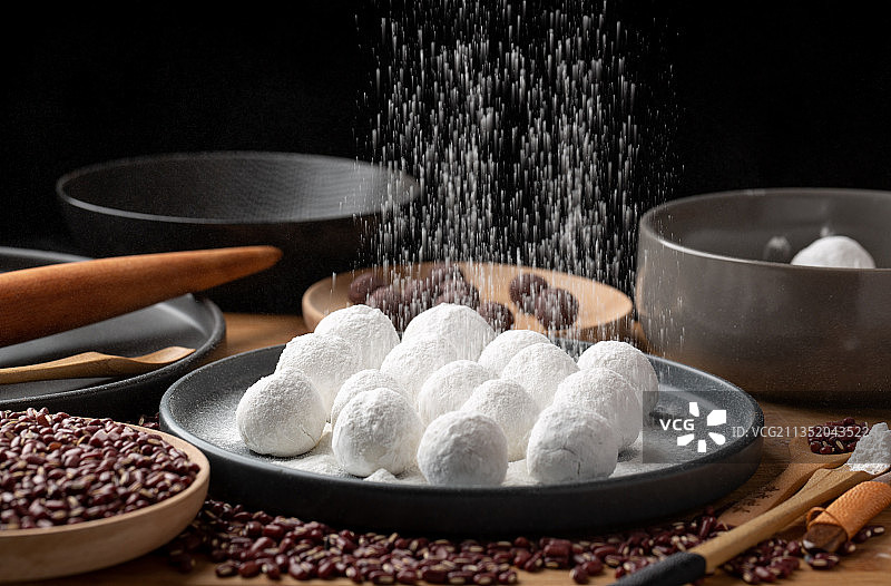 手工汤圆图片素材