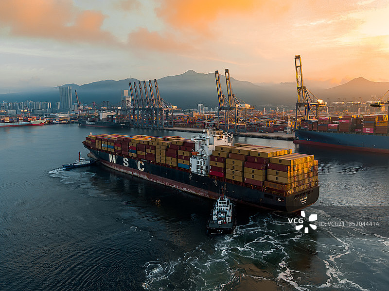 深圳盐田港图片素材