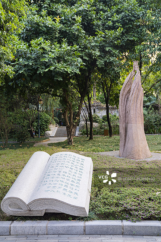 广东省惠州市西湖风景名胜区东坡园图片素材
