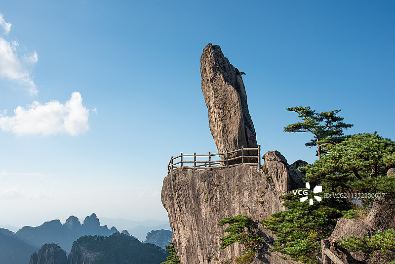 安徽黄山景区风光图片素材