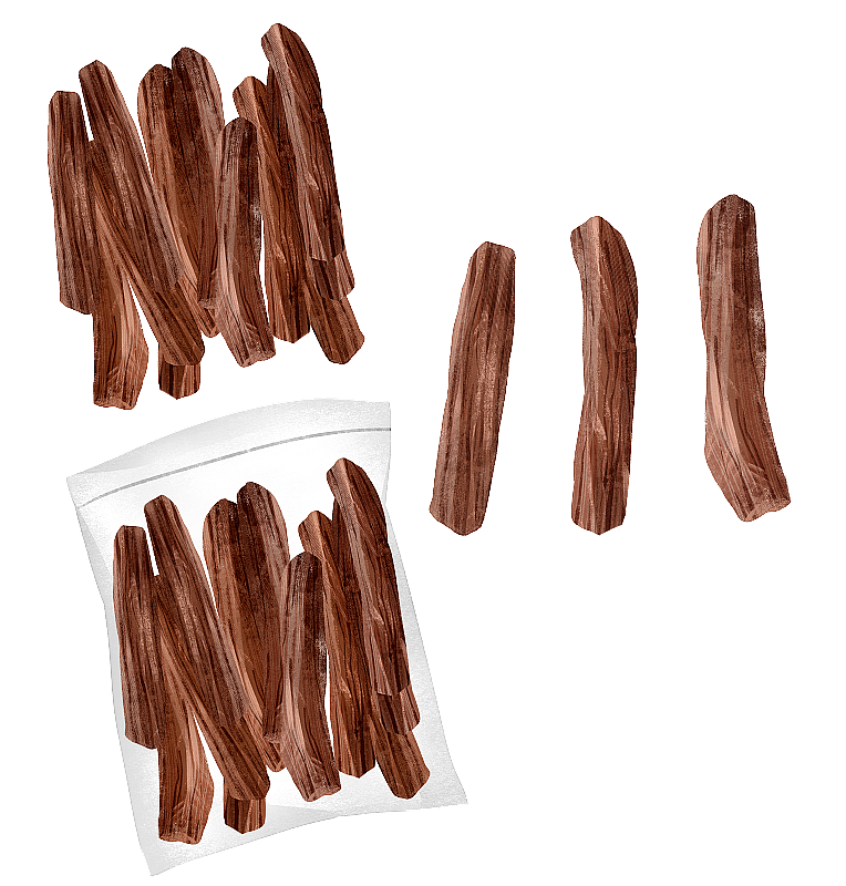 零食牛肉干插画元素图片素材