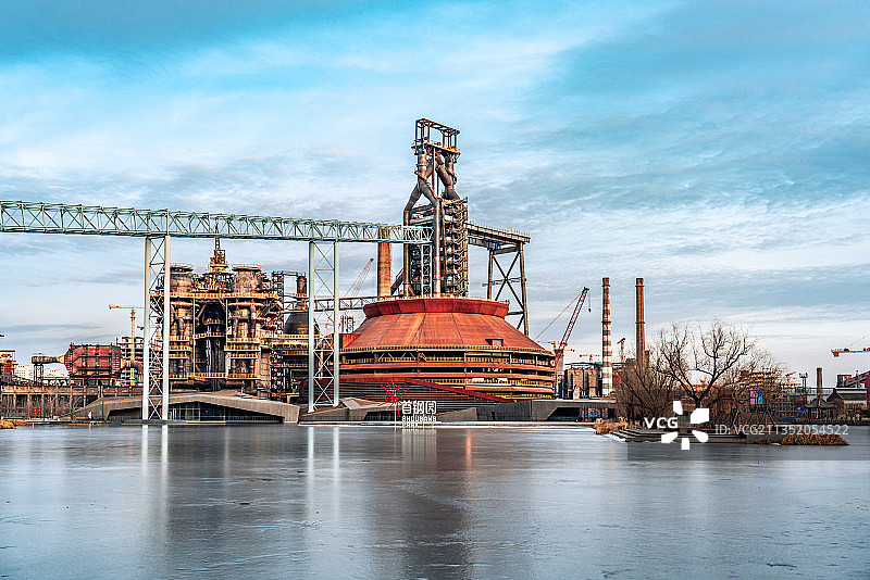中国北京首钢工业园区图片素材