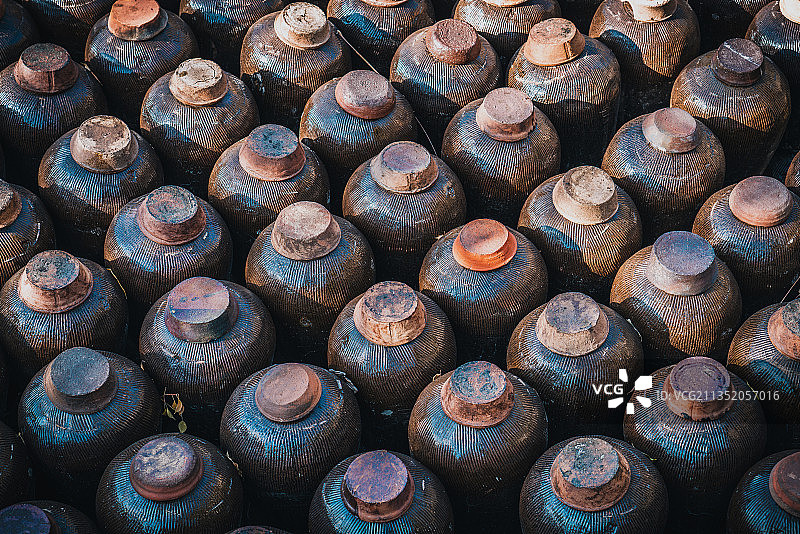 中国北京古北水镇司马小烧酒坊图片素材