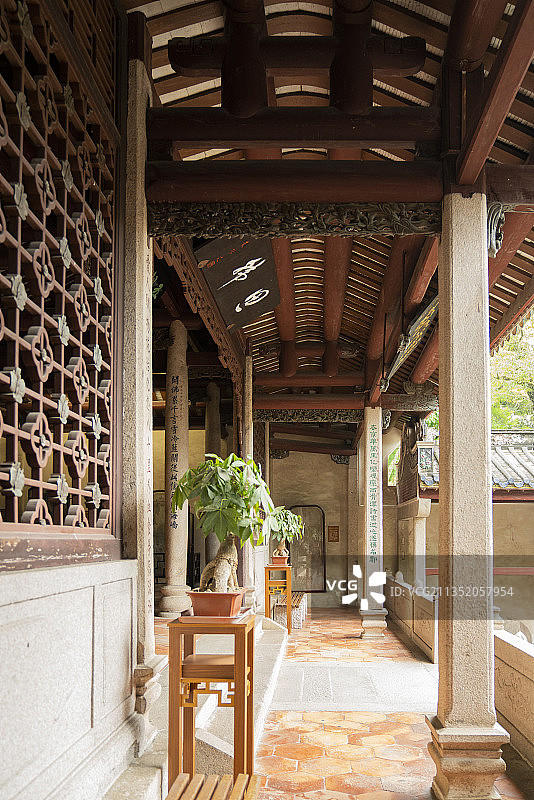 广东省潮州市潮州古城韩文公祠图片素材