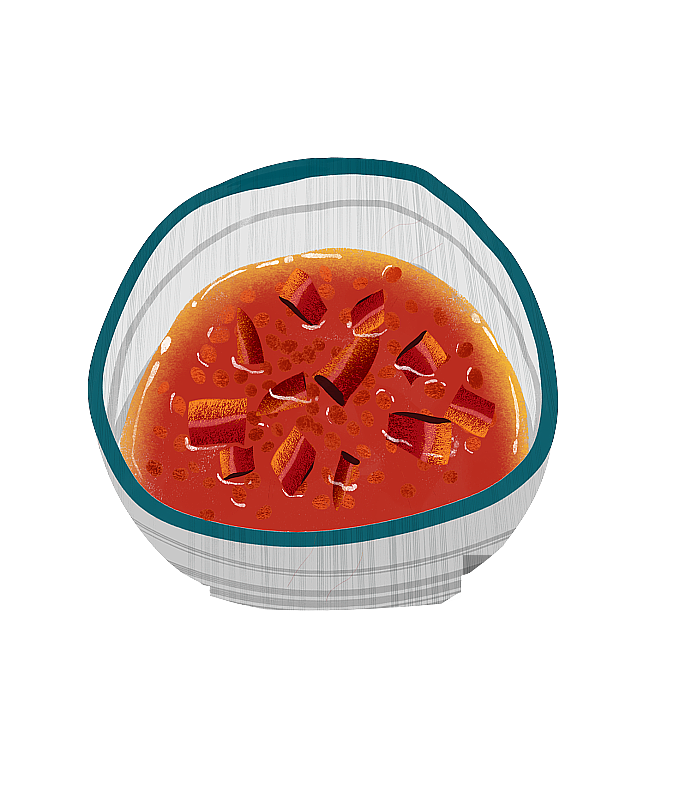 辣椒油插画元素图片素材