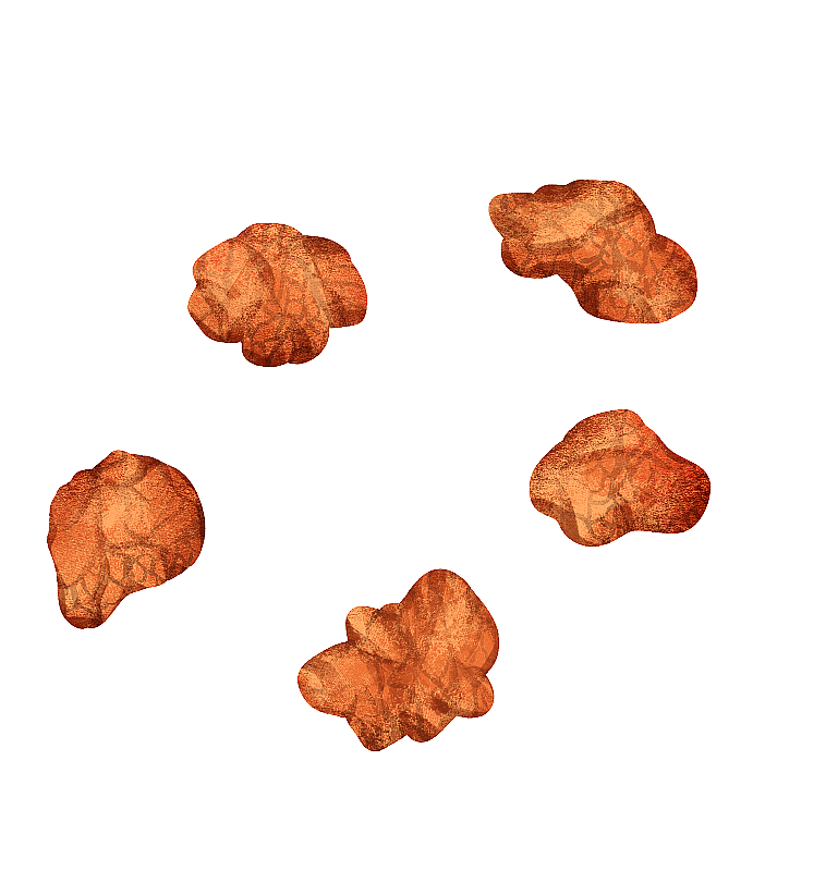 炸鸡肉块插画元素图片素材