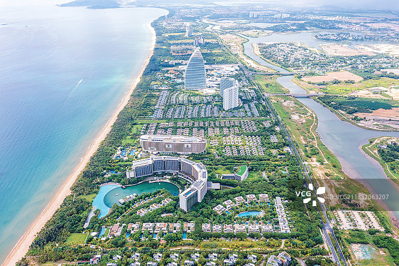 海南省三亚市海棠湾亚特兰蒂斯酒店图片素材