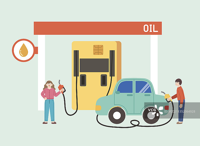 信用卡燃油汽油费用优惠图片素材