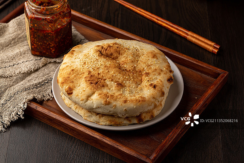 芝麻烧饼图片素材